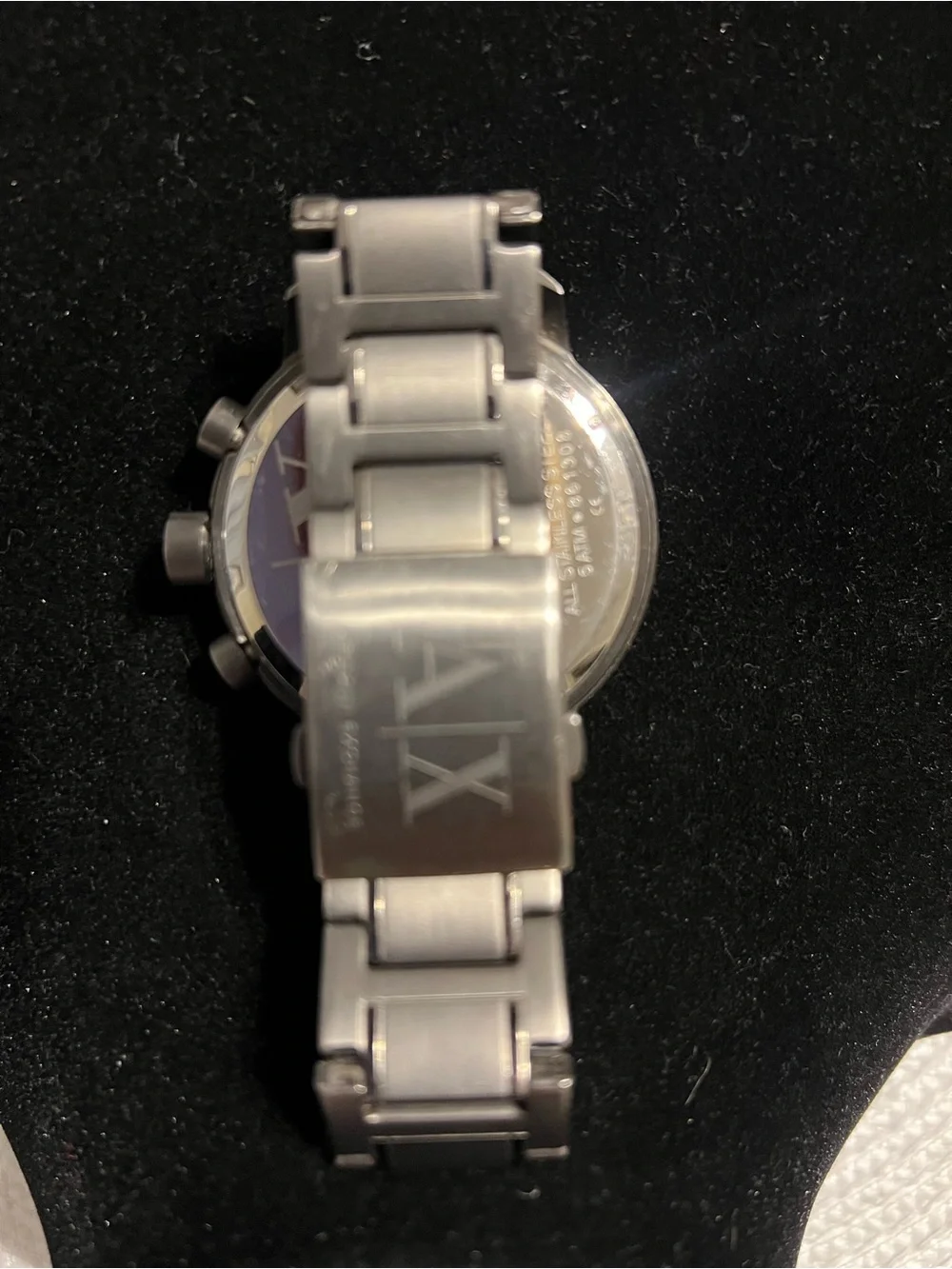 Armani Exchange grey chronograph